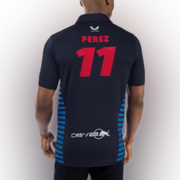 Red Bull Racing Checo Perez Polo Shirt - Picture 5 of 6
